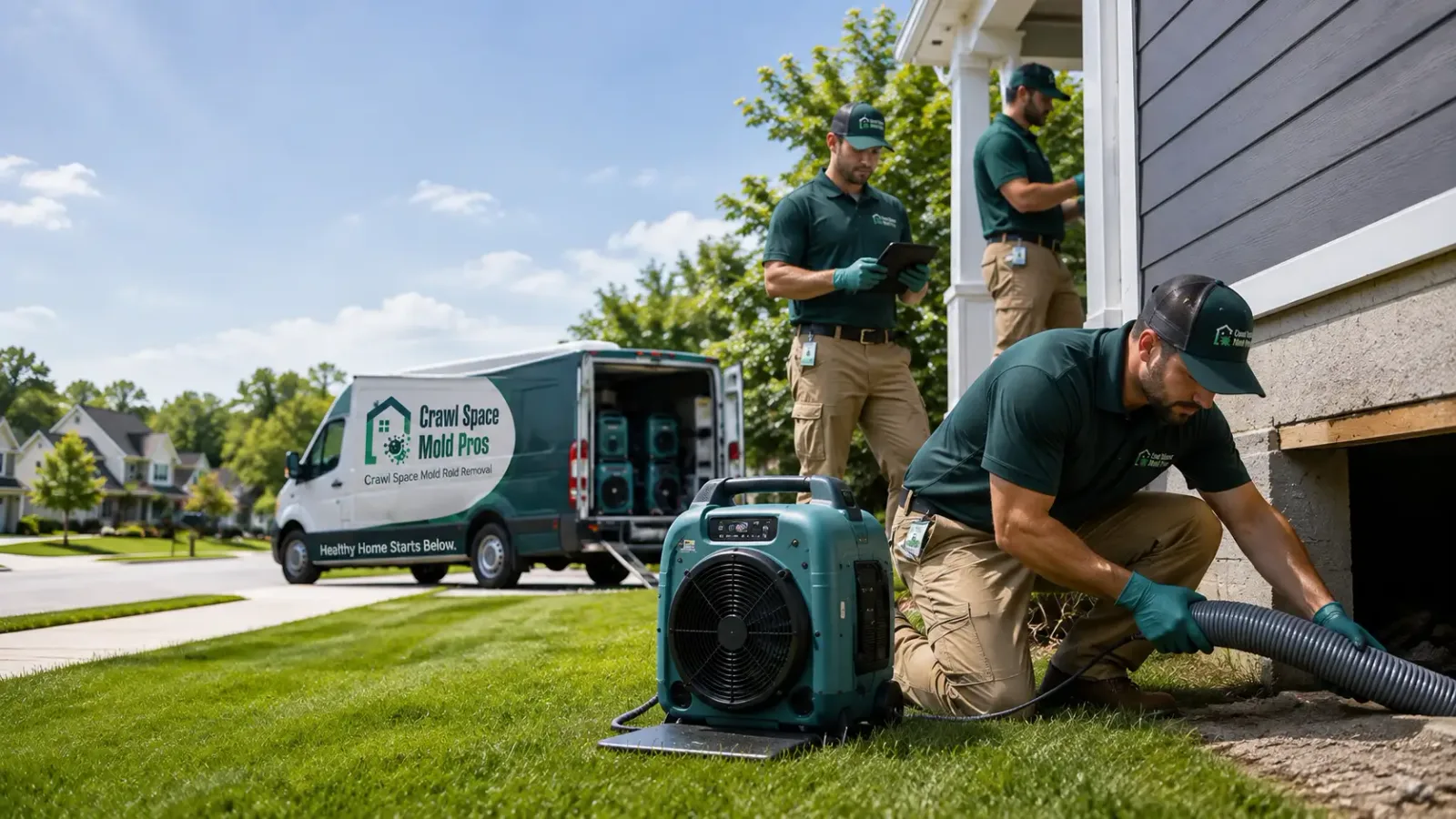 Crawl Space Mold Removal in San Dimas, CA